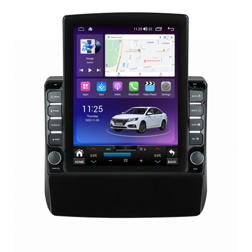 Navigatie dedicata cu Android Subaru Impreza / XV 2017 - 2020, 8GB RAM, Radio GPS Dual Zone, Touchscreen IPS 9.7" HD tip Tesla, Internet Wi-Fi si slot SIM 4G, Bluetooth, MirrorLink, USB, Waze