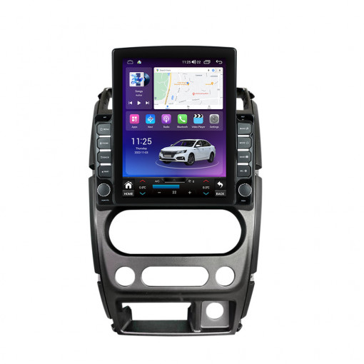 Navigatie dedicata cu Android Suzuki Jimny 2005 - 2018, 4GB RAM, Radio GPS Dual Zone, Touchscreen IPS 9.7" HD tip Tesla, Internet Wi-Fi si slot SIM 4G, Bluetooth, MirrorLink, USB, Waze