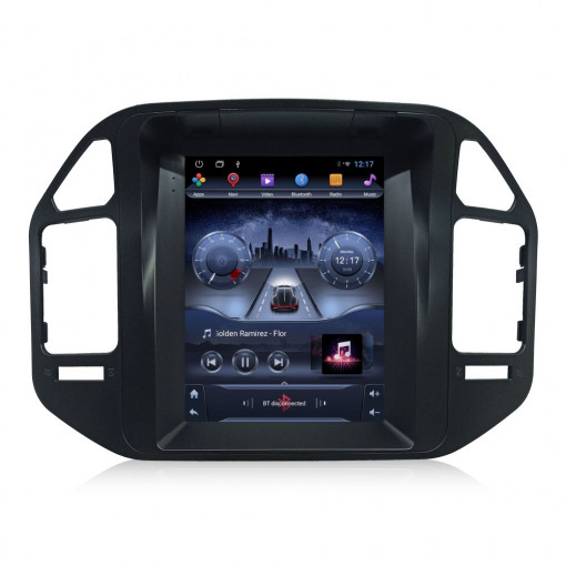 Navigatie dedicata cu Android tip tesla Mitsubishi Pajero III 2001 - 2006, 2GB RAM, Radio GPS Dual Zone, Touchscreen IPS 9.7" HD, Internet Wi-Fi, Bluetooth, MirrorLink, USB
