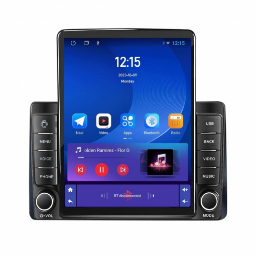 Navigatie dedicata cu Android Dacia Duster II 2018 - 2022, 1GB RAM, Radio GPS Dual Zone, Touchscreen IPS 9.7" HD tip Tesla, Internet Wi-Fi, Bluetooth, MirrorLink, USB