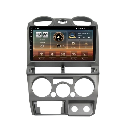 Navigatie dedicata cu Android Isuzu D-Max I 2007 - 2012, 4GB RAM, Radio GPS Dual Zone, Display HD QLED 9" Touchscreen, Internet Wi-Fi si slot SIM 4G, Bluetooth, MirrorLink, USB