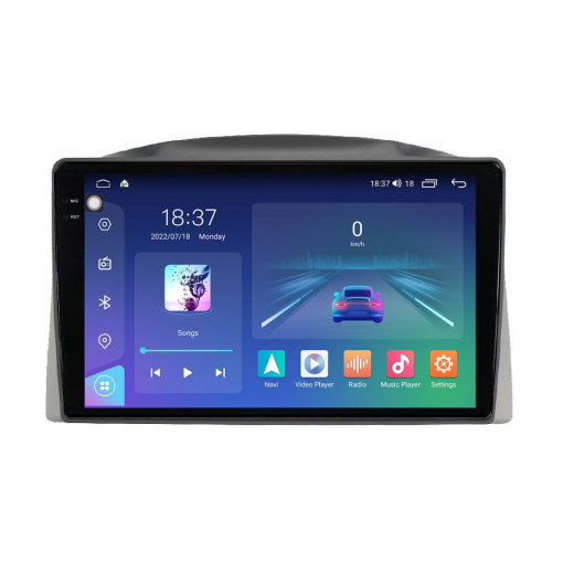 Navigatie dedicata cu Android Jeep Grand Cherokee III 2004 - 2007 cu navigatie originala, 4GB RAM, Radio GPS Dual Zone, Display 2K QLED 10.36" Touchscreen, Internet Wi-Fi si slot SIM 4G, Bluetooth, MirrorLink, USB