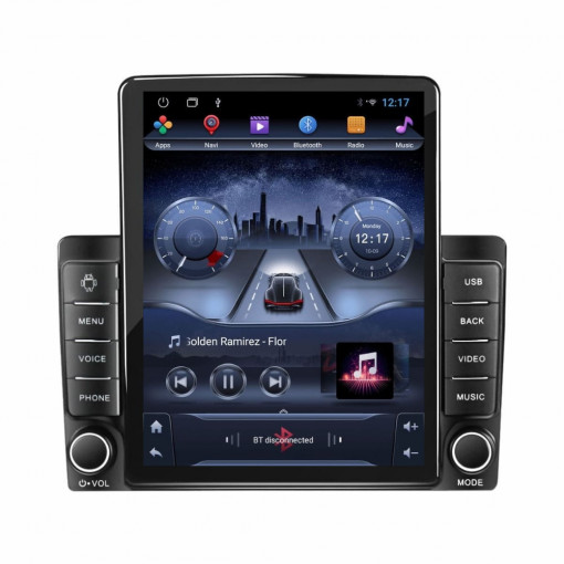 Navigatie dedicata cu Android Kia Ceed 2006 - 2009, 2GB RAM, Radio GPS Dual Zone, Touchscreen IPS 9.7" HD tip Tesla, Internet Wi-Fi, Bluetooth, MirrorLink, USB