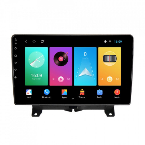 Navigatie dedicata cu Android Land Rover Range Rover Sport I 2005 - 2009, 2GB RAM, Radio GPS Dual Zone, Display HD 9" Touchscreen, Internet Wi-Fi, Bluetooth, MirrorLink, USB, Waze