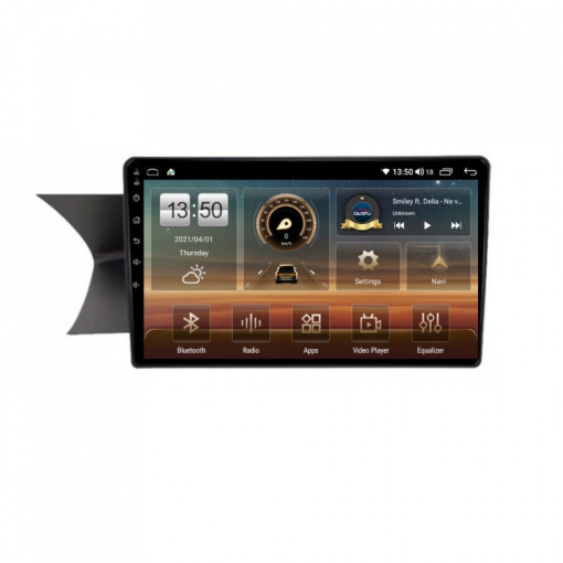 Navigatie dedicata cu Android Mercedes C-Class W204 2011 - 2014, 4GB RAM, Radio GPS Dual Zone, Display HD IPS 9" Touchscreen, Internet Wi-Fi si slot SIM 4G, Bluetooth, MirrorLink, USB, Waze