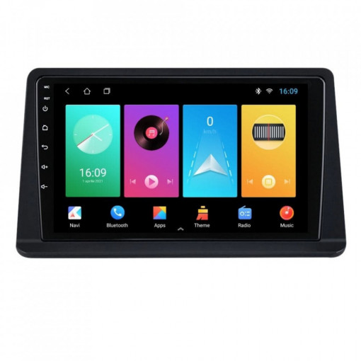 Navigatie dedicata cu Android Mitsubishi Pajero II 1990 - 2001, 1GB RAM, Radio GPS Dual Zone, Display HD IPS 9" Touchscreen, Internet Wi-Fi, Bluetooth, MirrorLink, USB, Waze
