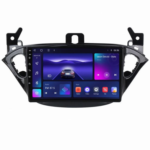 Navigatie dedicata cu Android Opel Adam 2012 - 2016, 3GB RAM, Radio GPS Dual Zone, Display HD QLED 9" Touchscreen, Internet Wi-Fi si slot SIM 4G, Bluetooth, MirrorLink, USB