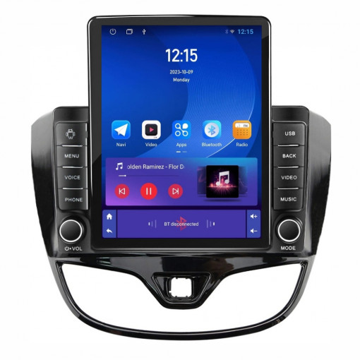 Navigatie dedicata cu Android Opel Karl 2015 - 2019, 1GB RAM, Radio GPS Dual Zone, Touchscreen IPS 9.7" HD tip Tesla, Internet Wi-Fi, Bluetooth, MirrorLink, USB