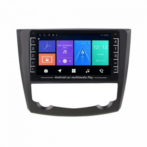 Navigatie dedicata cu Android Renault Kadjar 2015 - 2018, 1GB RAM, Radio GPS Dual Zone, Display HD IPS 8" Touchscreen, Internet Wi-Fi, Bluetooth, MirrorLink, USB, Waze