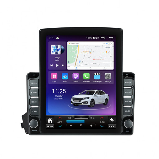 Navigatie dedicata cu Android Ssangyong Kyron 2005 - 2011, 8GB RAM, Radio GPS Dual Zone, Touchscreen IPS 9.7" HD tip Tesla, Internet Wi-Fi si slot SIM 4G, Bluetooth, MirrorLink, USB, Waze