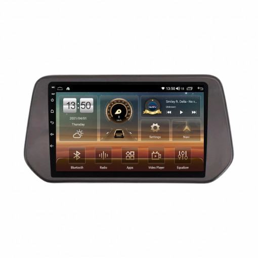Navigatie dedicata cu Android Suzuki S-Cross dupa 2021, 4GB RAM, Radio GPS Dual Zone, Display HD IPS 9" Touchscreen, Internet Wi-Fi si slot SIM 4G, Bluetooth, MirrorLink, USB, Waze