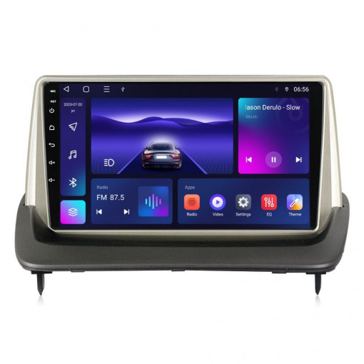 Navigatie dedicata cu Android Volvo C30 / C70 II / S40 II / V50 2004 - 2013, 3GB RAM, Radio GPS Dual Zone, Display HD QLED 9" Touchscreen, Internet Wi-Fi si slot SIM 4G, Bluetooth, MirrorLink, USB