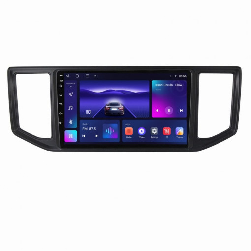 Navigatie dedicata cu Android VW Crafter dupa 2016, 3GB RAM, Radio GPS Dual Zone, Display HD QLED 10" Touchscreen, Internet Wi-Fi si slot SIM 4G, Bluetooth, MirrorLink, USB