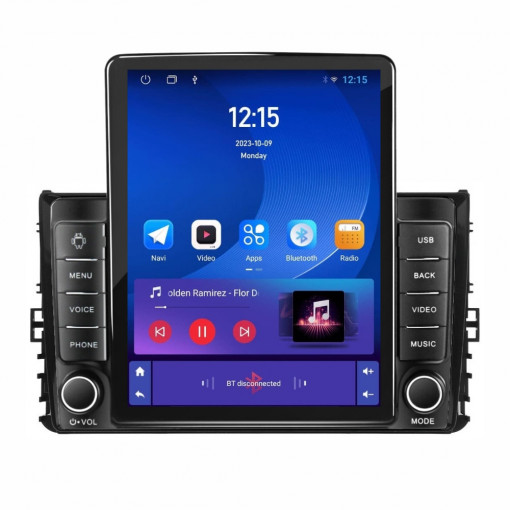 Navigatie dedicata cu Android VW Transporter / Caravelle dupa 2020, 1GB RAM, Radio GPS Dual Zone, Touchscreen IPS 9.7" HD tip Tesla, Internet Wi-Fi, Bluetooth, MirrorLink, USB