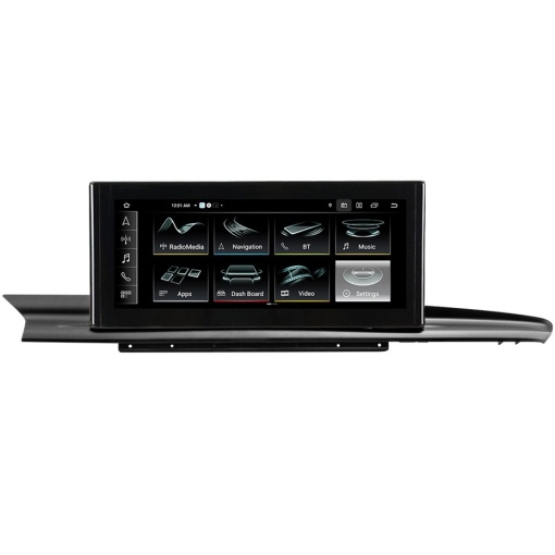 Navigatie dedicata cu Android Audi A4 (B9) / A5 (F5) 2015 - 2020, 6GB RAM, Radio GPS Dual Zone, Display QLED 12.3" Touchscreen, Internet Wi-Fi si slot SIM 4G, Bluetooth, MirrorLink, USB