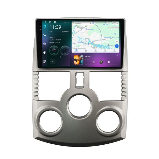 Navigatie dedicata cu Android Daihatsu Terios dupa 2005, 12GB RAM, Radio GPS Dual Zone, Display 2K QLED 9.5" Touchscreen, Internet Wi-Fi si slot SIM 4G, Bluetooth, MirrorLink, USB