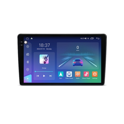 Navigatie dedicata cu Android Ford Fusion 2002 - 2005, 4GB RAM, Radio GPS Dual Zone, Display 2K QLED 9.5" Touchscreen, Internet Wi-Fi si slot SIM 4G, Bluetooth, MirrorLink, USB