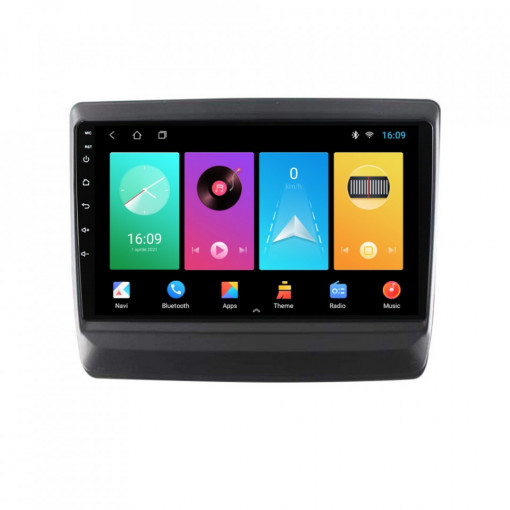 Navigatie dedicata cu Android Isuzu D-Max III dupa 2020, 2GB RAM, Radio GPS Dual Zone, Display HD IPS 9" Touchscreen, Internet Wi-Fi, Bluetooth, MirrorLink, USB, Waze