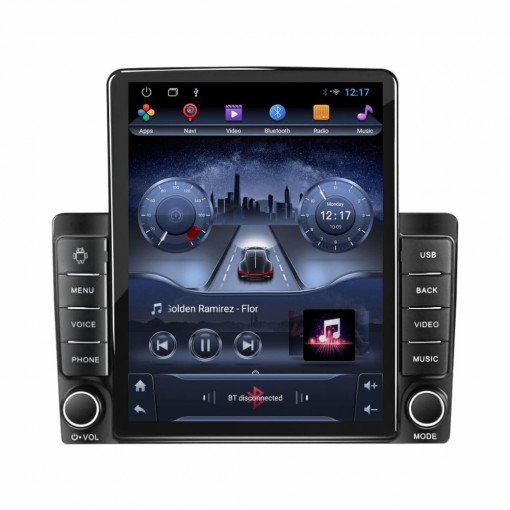 Navigatie dedicata cu Android Kia Ceed 2010 - 2012, 2GB RAM, Radio GPS Dual Zone, Touchscreen IPS 9.7" HD tip Tesla, Internet Wi-Fi, Bluetooth, MirrorLink, USB