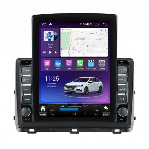 Navigatie dedicata cu Android KIA Ceed / ProCeed / XCeed dupa 2020, 4GB RAM, Radio GPS Dual Zone, Touchscreen IPS 9.7" HD tip Tesla, Internet Wi-Fi si slot SIM 4G, Bluetooth, MirrorLink, USB, Waze