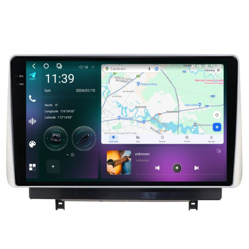 Navigatie dedicata cu Android Mazda 3 dupa 2019, 12GB RAM, Radio GPS Dual Zone, Display 2K QLED 10.36" Touchscreen, Internet Wi-Fi si slot SIM 4G, Bluetooth, MirrorLink, USB