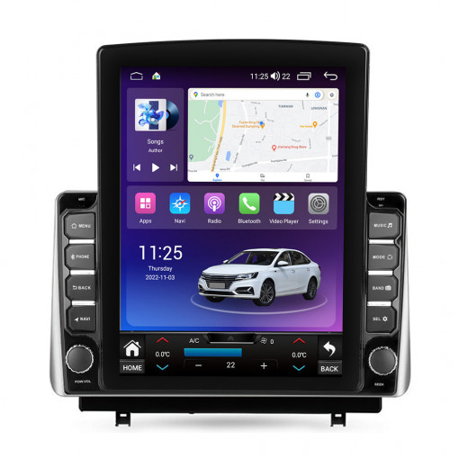 Navigatie dedicata cu Android Mazda 3 dupa 2019, 4GB RAM, Radio GPS Dual Zone, Touchscreen IPS 9.7" HD tip Tesla, Internet Wi-Fi si slot SIM 4G, Bluetooth, MirrorLink, USB
