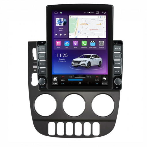 Navigatie dedicata cu Android Mercedes ML W163 1998 - 2005, 4GB RAM, Radio GPS Dual Zone, Touchscreen IPS 9.7" HD tip Tesla, Internet Wi-Fi si slot SIM 4G, Bluetooth, MirrorLink, USB, Waze