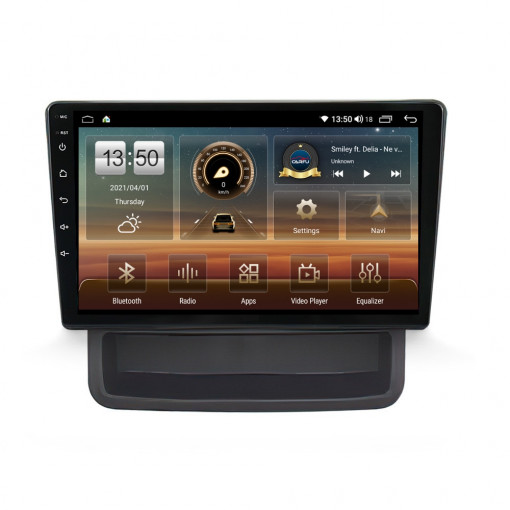 Navigatie dedicata cu Android Opel Vivaro A 2010 - 2014, 4GB RAM, Radio GPS Dual Zone, Display HD IPS 10" Touchscreen, Internet Wi-Fi si slot SIM 4G, Bluetooth, MirrorLink, USB, Waze