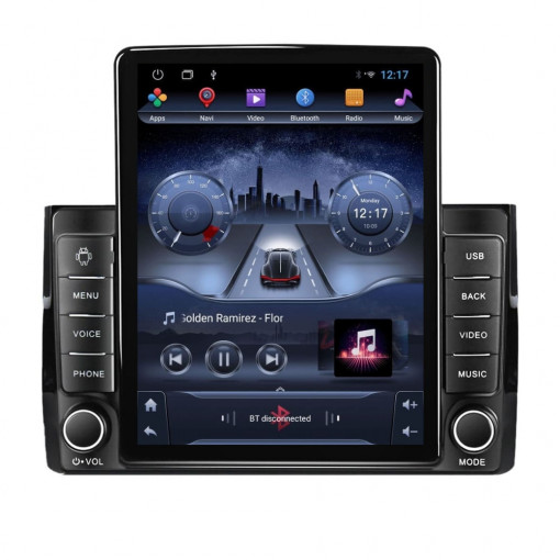 Navigatie dedicata cu Android Skoda Kodiaq dupa 2016, 2GB RAM, Radio GPS Dual Zone, Touchscreen IPS 9.7" HD tip Tesla, Internet Wi-Fi, Bluetooth, MirrorLink, USB