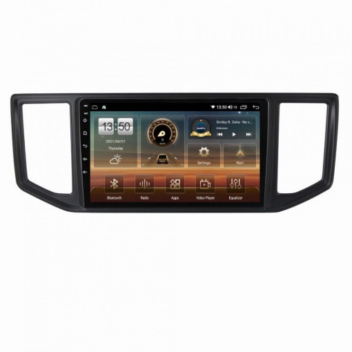 Navigatie dedicata cu Android VW Crafter dupa 2016, 4GB RAM, Radio GPS Dual Zone, Display HD IPS 10" Touchscreen, Internet Wi-Fi si slot SIM 4G, Bluetooth, MirrorLink, USB, Waze