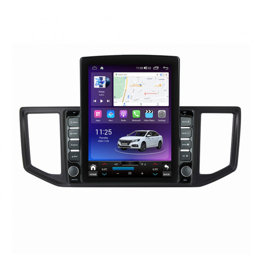 Navigatie dedicata cu Android VW Crafter dupa 2016, 8GB RAM, Radio GPS Dual Zone, Touchscreen IPS 9.7" HD tip Tesla, Internet Wi-Fi si slot SIM 4G, Bluetooth, MirrorLink, USB