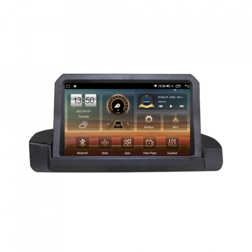 Navigatie dedicata cu Android BMW Seria 3 (E90) 2004 - 2013, 6GB RAM, Radio GPS Dual Zone, Display HD IPS 9'' Touchscreen, Internet Wi-Fi si slot SIM 4G, Bluetooth, MirrorLink, USB, Waze