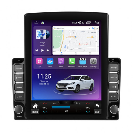 Navigatie dedicata cu Android Fiat Ducato 2006 - 2020, 4GB RAM, Radio GPS Dual Zone, Touchscreen IPS 9.7" HD tip Tesla, Internet Wi-Fi si slot SIM 4G, Bluetooth, MirrorLink, USB, Waze