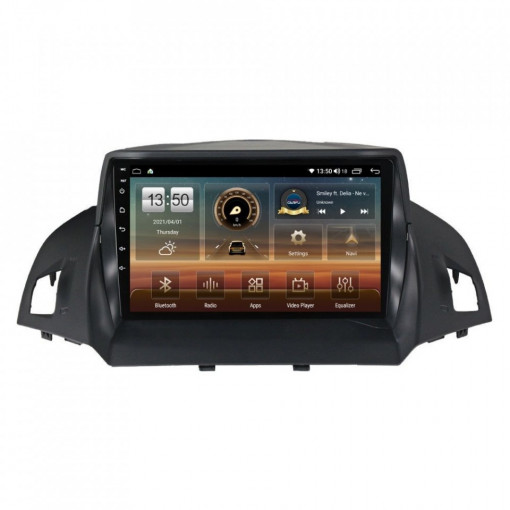 Navigatie dedicata cu Android Ford C-Max II / Grand C-Max 2010 - 2019, 4GB RAM, Radio GPS Dual Zone, Display HD IPS 9" Touchscreen, Internet Wi-Fi si slot SIM 4G, Bluetooth, MirrorLink, USB, Waze