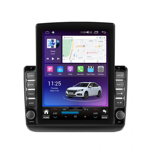 Navigatie dedicata cu Android Jeep Grand Cherokee IV 2014 - 2021, 4GB RAM, Radio GPS Dual Zone, Touchscreen IPS 9.7" HD tip Tesla, Internet Wi-Fi si slot SIM 4G, Bluetooth, MirrorLink, USB, Waze