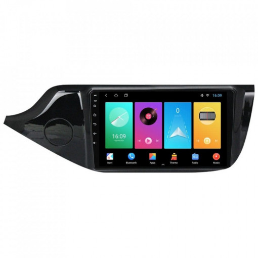 Navigatie dedicata cu Android KIA Ceed 2012 - 2018, 1GB RAM, Radio GPS Dual Zone, Display HD IPS 9" Touchscreen, Internet Wi-Fi, Bluetooth, MirrorLink, USB, Waze