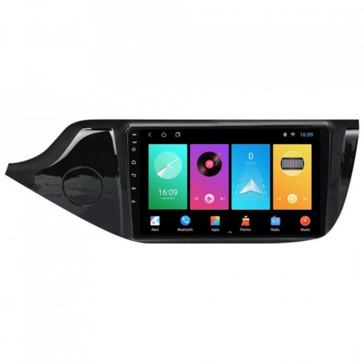 Navigatie dedicata cu Android KIA Ceed 2012 - 2018, 2GB RAM, Radio GPS Dual Zone, Display HD IPS 9" Touchscreen, Internet Wi-Fi, Bluetooth, MirrorLink, USB, Waze