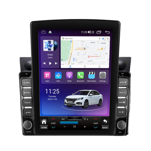 Navigatie dedicata cu Android Kia Picanto I 2004 - 2007, 8GB RAM, Radio GPS Dual Zone, Touchscreen IPS 9.7" HD tip Tesla, Internet Wi-Fi si slot SIM 4G, Bluetooth, MirrorLink, USB, Waze