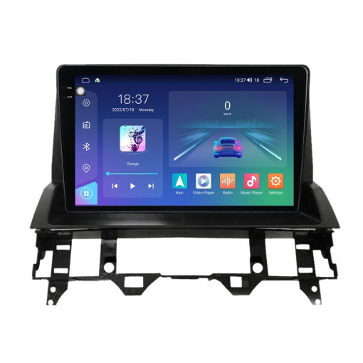 Navigatie dedicata cu Android Mazda 6 2002 - 2008, 4GB RAM, Radio GPS Dual Zone, Display 2K QLED 10.36" Touchscreen, Internet Wi-Fi si slot SIM 4G, Bluetooth, MirrorLink, USB