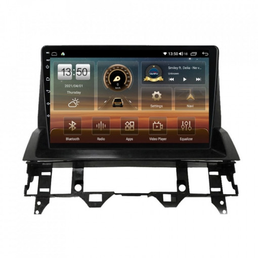 Navigatie dedicata cu Android Mazda 6 2002 - 2008, 8GB RAM, Radio GPS Dual Zone, Display HD IPS 10" Touchscreen, Internet Wi-Fi si slot SIM 4G, Bluetooth, MirrorLink, USB, Waze