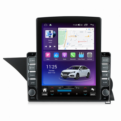Navigatie dedicata cu Android Mercedes GLK X204 2008 - 2012, 4GB RAM, Radio GPS Dual Zone, Touchscreen IPS 9.7" HD tip Tesla, Internet Wi-Fi si slot SIM 4G, Bluetooth, MirrorLink, USB, Waze