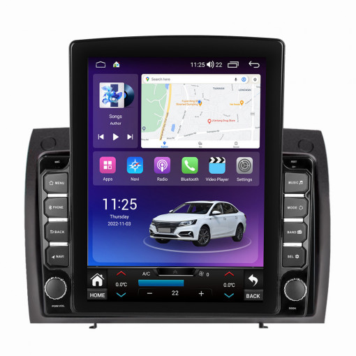 Navigatie dedicata cu Android Mercedes SLK R171 2004 - 2011, 4GB RAM, Radio GPS Dual Zone, Touchscreen IPS 9.7" HD tip Tesla, Internet Wi-Fi si slot SIM 4G, Bluetooth, MirrorLink, USB, Waze