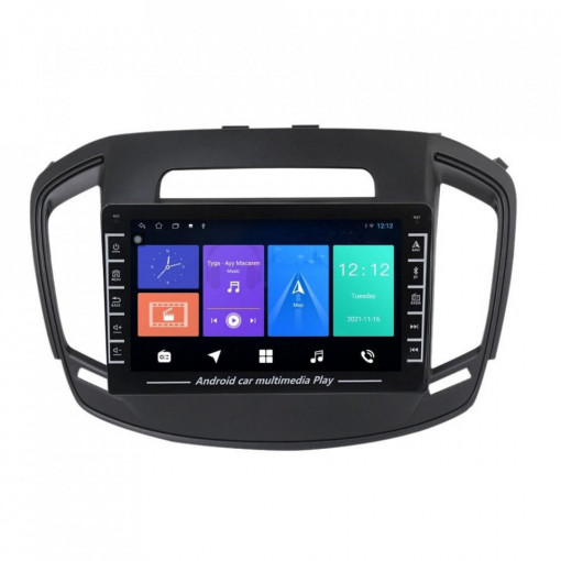 Navigatie dedicata cu Android Opel Insignia A 2013 - 2017, 1GB RAM, Radio GPS Dual Zone, Display HD IPS 8" Touchscreen, Internet Wi-Fi, Bluetooth, MirrorLink, USB, Waze