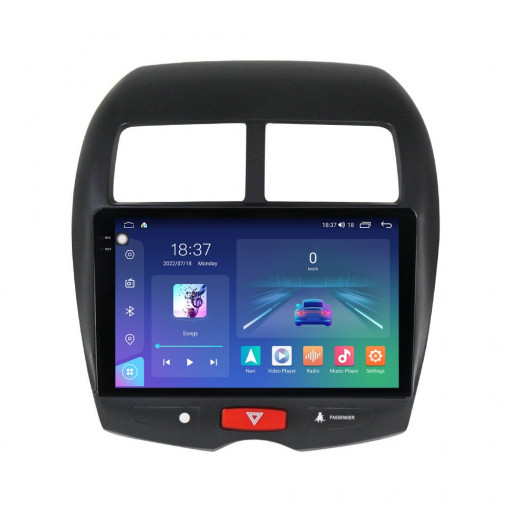 Navigatie dedicata cu Android Peugeot 4008 2012 - 2017, 4GB RAM, Radio GPS Dual Zone, Display 2K QLED 10.36" Touchscreen, Internet Wi-Fi si slot SIM 4G, Bluetooth, MirrorLink, USB, Waze