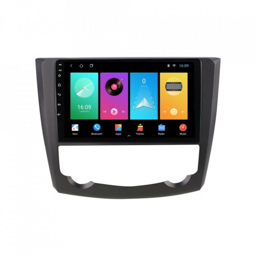 Navigatie dedicata cu Android Renault Kadjar 2015 - 2018, 1GB RAM, Radio GPS Dual Zone, Display HD 9" Touchscreen, Internet Wi-Fi, Bluetooth, MirrorLink, USB, Waze