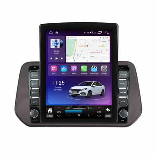 Navigatie dedicata cu Android Suzuki S-Cross dupa 2021, 8GB RAM, Radio GPS Dual Zone, Touchscreen IPS 9.7" HD tip Tesla, Internet Wi-Fi si slot SIM 4G, Bluetooth, MirrorLink, USB, Waze