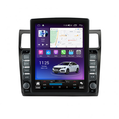 Navigatie dedicata cu Android Suzuki Swift III 2005 - 2010, 4GB RAM, Radio GPS Dual Zone, Touchscreen IPS 9.7" HD tip Tesla, Internet Wi-Fi si slot SIM 4G, Bluetooth, MirrorLink, USB, Waze