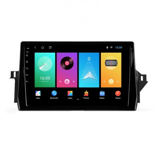 Navigatie dedicata cu Android Toyota Camry dupa 2021, 2GB RAM, Radio GPS Dual Zone, Display HD IPS 10" Touchscreen, Internet Wi-Fi, Bluetooth, MirrorLink, USB, Waze