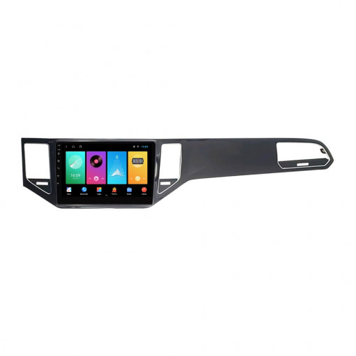 Navigatie dedicata cu Android VW Golf Sportsvan 2014 - 2020, 2GB RAM, Radio GPS Dual Zone, Display HD IPS 10" Touchscreen, Internet Wi-Fi, Bluetooth, MirrorLink, USB, Waze