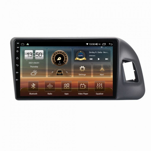Navigatie dedicata cu Android Audi Q5 2008 - 2017, 6GB RAM, Radio GPS Dual Zone, Display HD IPS 9" Touchscreen, Internet Wi-Fi si slot SIM 4G, Bluetooth, MirrorLink, USB, Waze